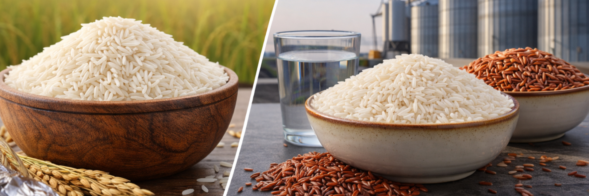 Premium Long Grain Basmati and Non-Basmati Rice Export Quality